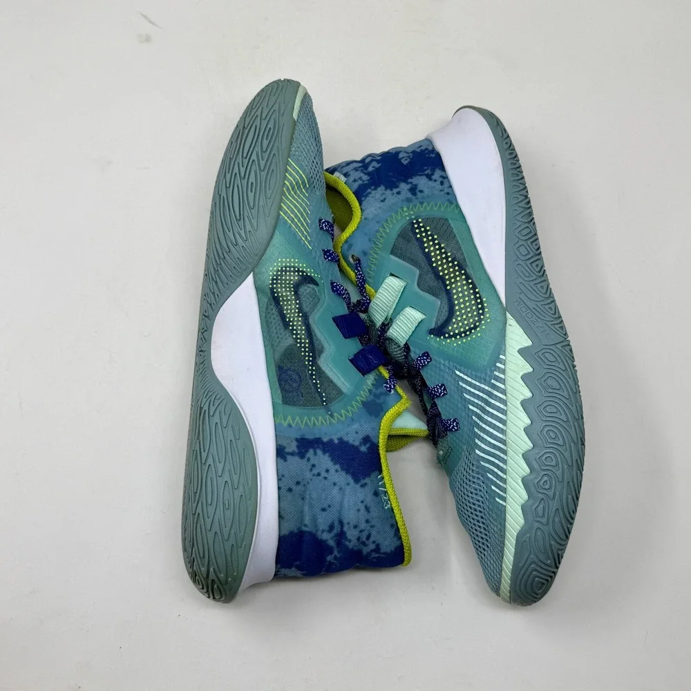 Nike Kyrie Flytrap 4 Mens Sz 8 - 8 1/2 Basketball Shoes Blue Green CT1972-400